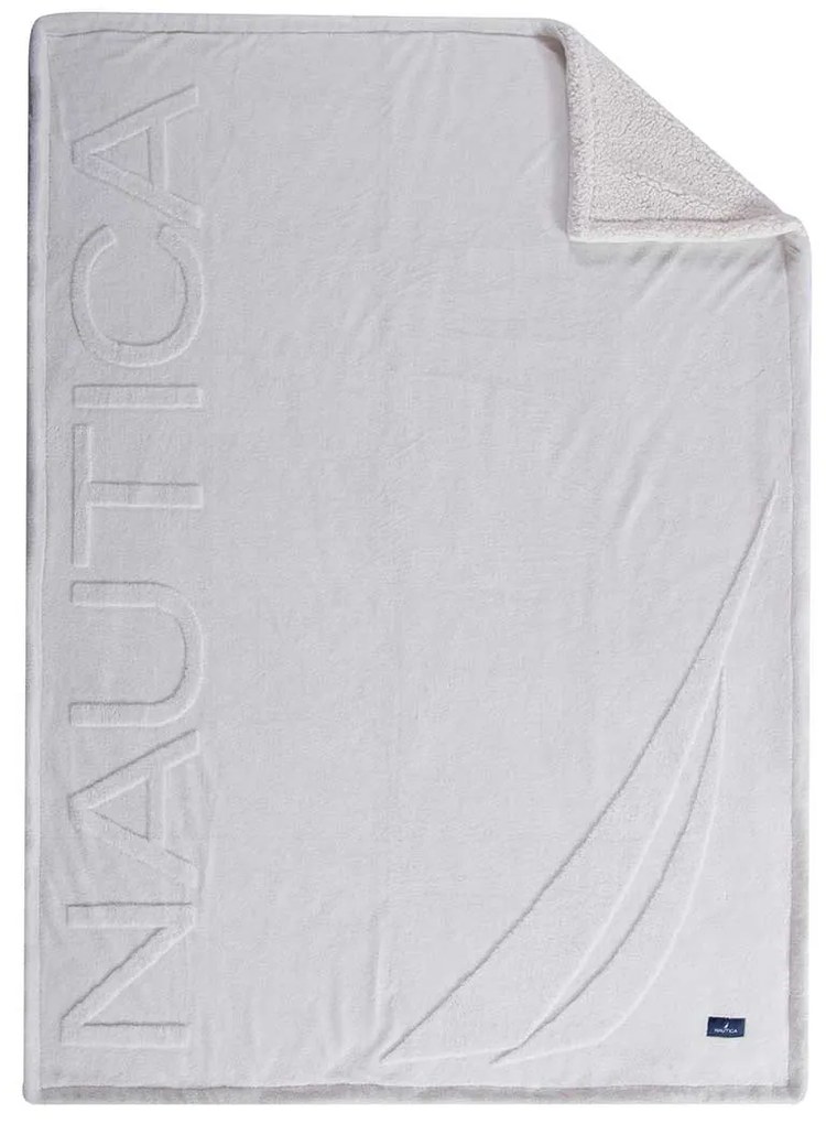 Κουβέρτα Καναπέ Fleece (130x180) Nautica By Nef-Nef Homeware Nau Coast Ecru