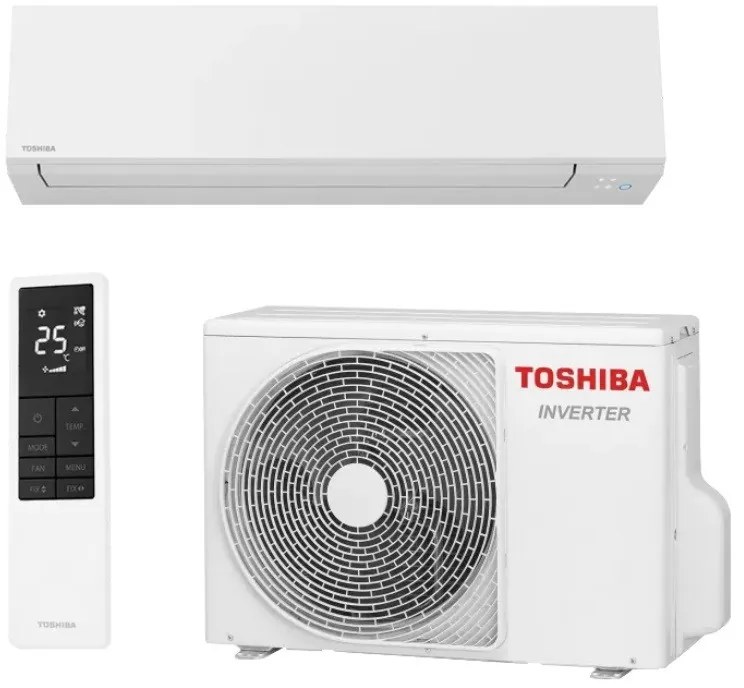 Κλιματιστικό Inverter Toshiba Shorai Edge RAS-B13G3KVSG-E/RAS-13J2AVSG, 13000 BTU, 26 m2, A+++, Wi-Fi, R-32, 12 λειτουργίες, Λευκό
