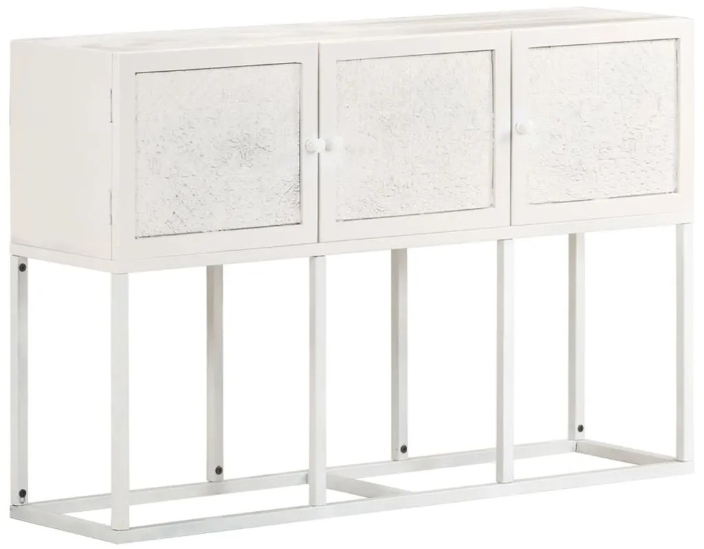 vidaXL Κονσόλα 115 x 30 x 76 εκ. από Μασίφ Ξύλο Μάνγκο