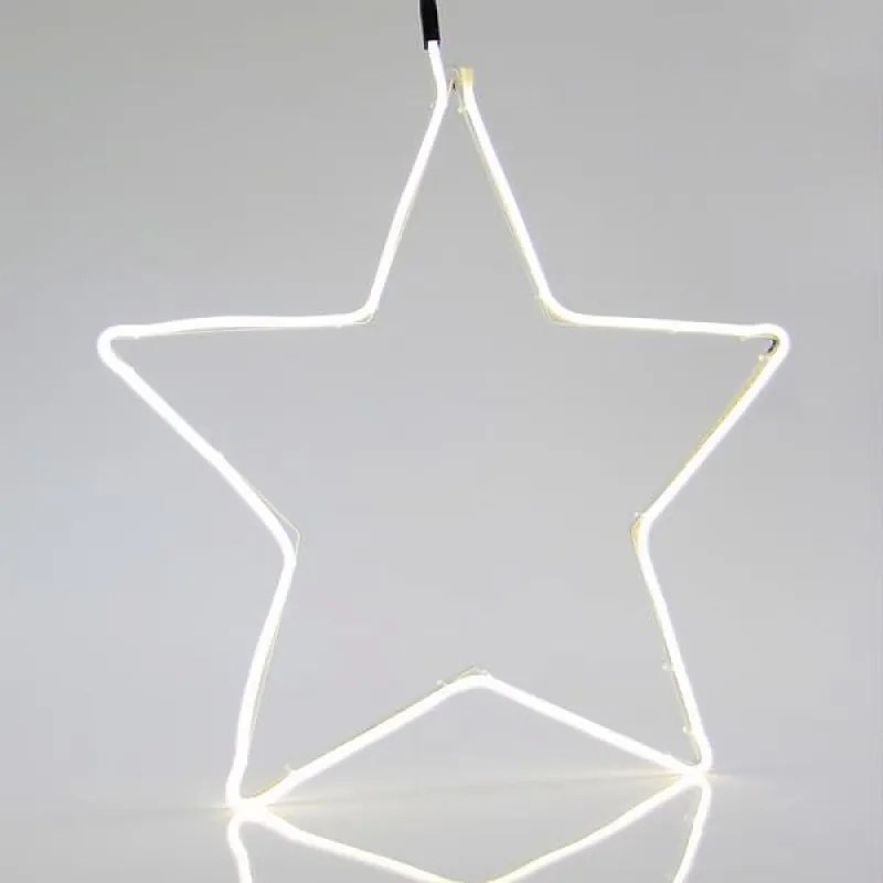 Eurolamp Αστέρι 2m Νέον Φωτοσωλήνα Ψυχρό Λευκό IP44 54x58cm 600-23001