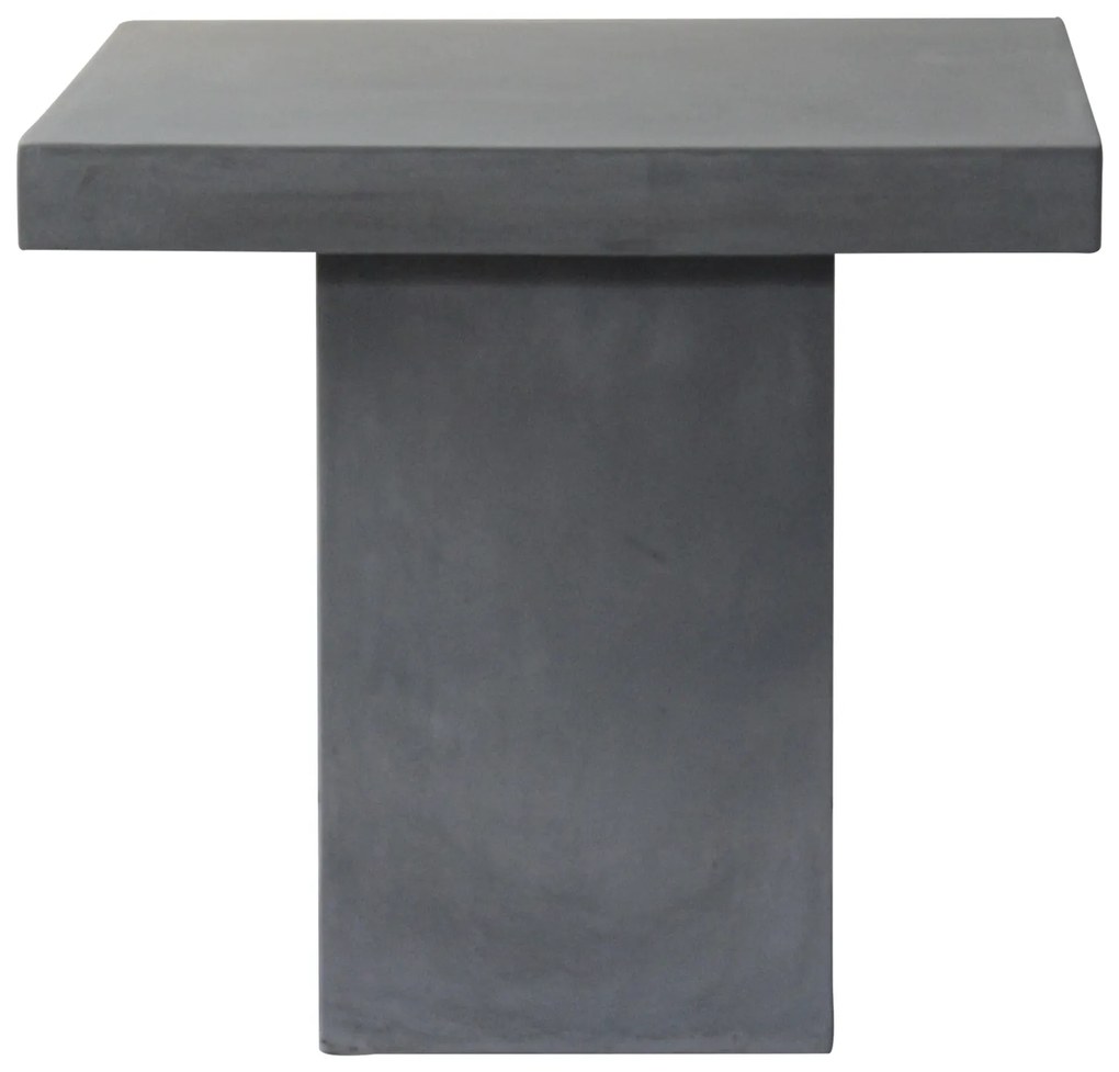 Τραπέζι CONCRETE Grey Τσιμέντο 80x80cm