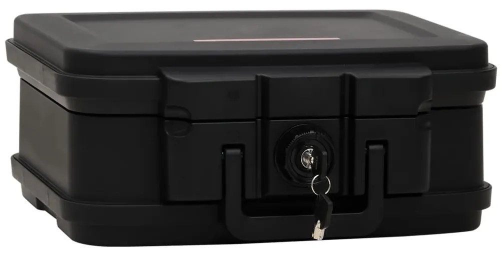 vidaXL Χρηματοκιβώτιο Μαύρο 38 x 32,5 x 16,5 εκ.