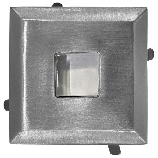 Adeleq Τετράγωνο Πλαίσιο Stainless Steel Για Φωτιστικά Σώματα Led 3-95032666