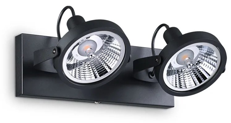 Φωτιστικό Σποτ Ideal Lux Glim 200248 Μαύρο