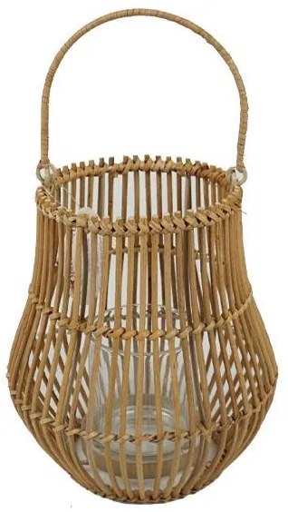 ΦΑΝΑΡΙ ΔΙΑΚΟΣΜΗΤΙΚΟ BOHO ΑΠΟ RATTAN Ø15/20XΥ37ΕΚ.