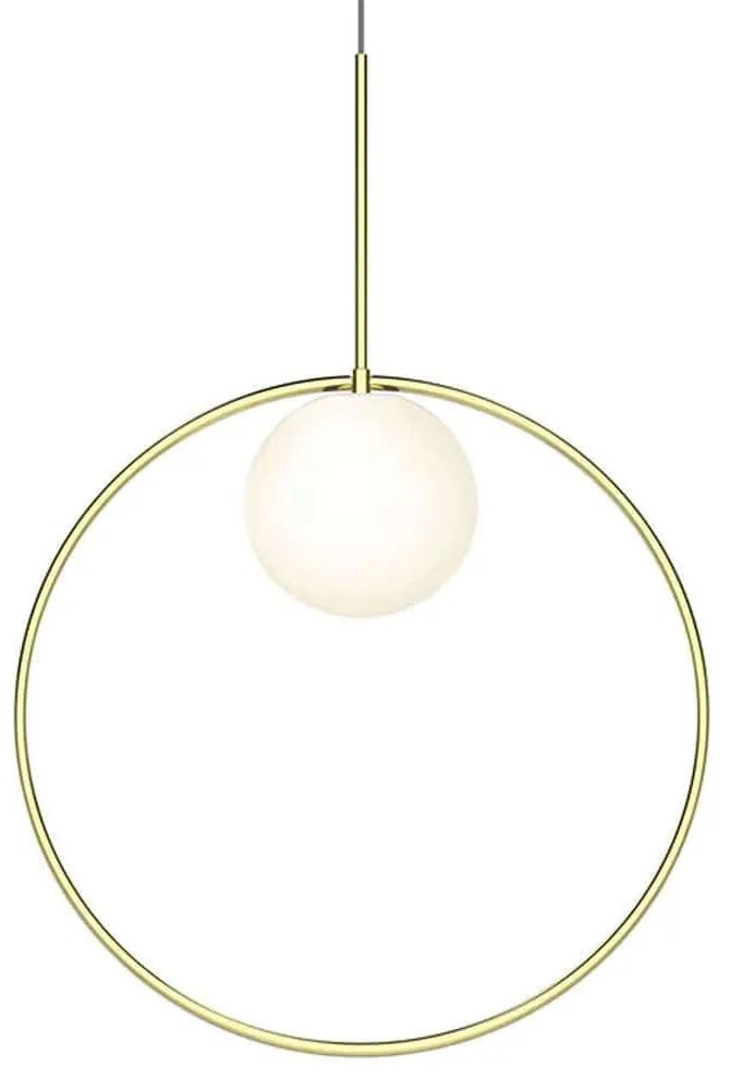 Φωτιστικό Οροφής Bola Halo 18/6 10633 Φ45,7cm Dim Led 1100lm 12W Brass Pablo Designs