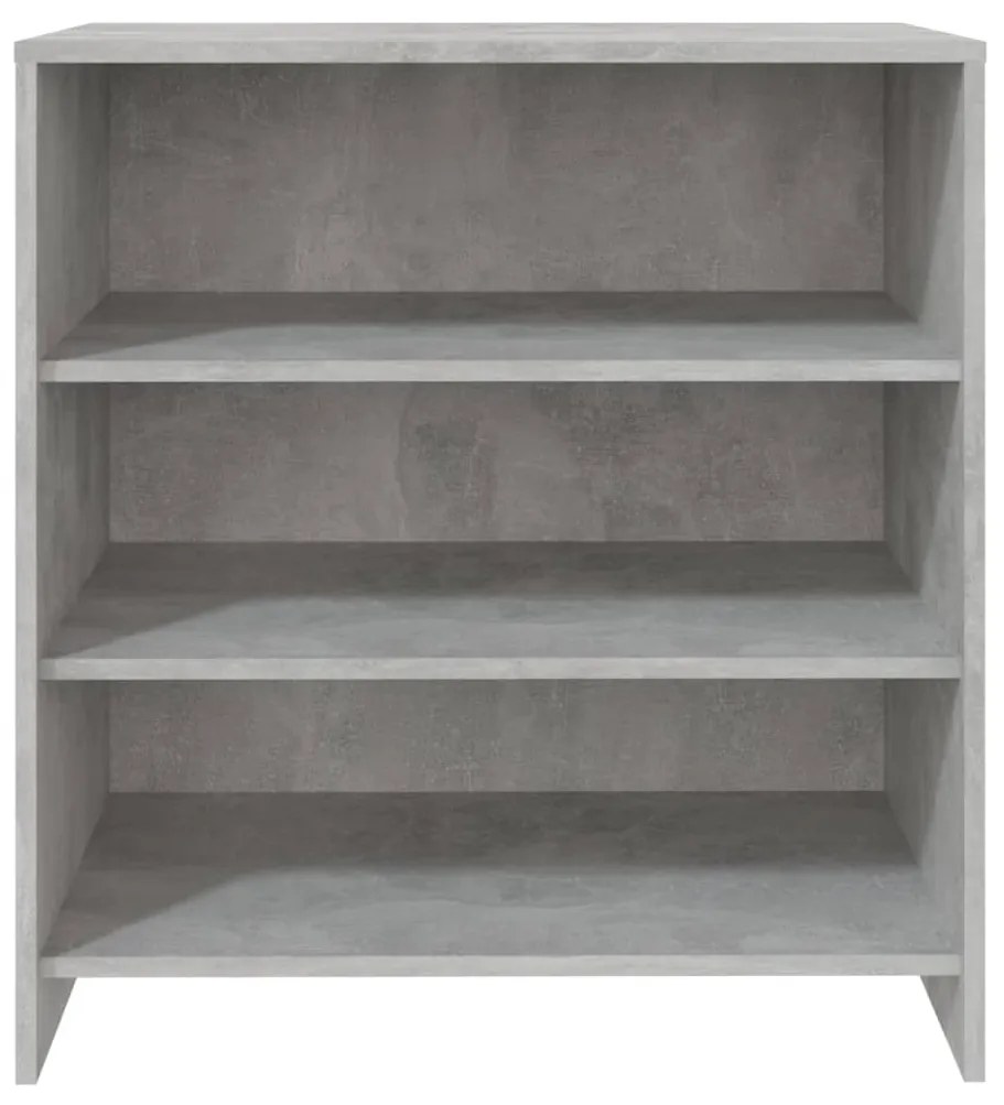 vidaXL Ντουλάπι Γκρι Σκυροδέματος 70x40,5x75 εκ. Επεξεργασμένο Ξύλο