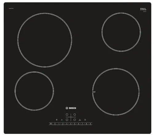 Bosch PKE611FP2E Κεραμική Εστία Αυτόνομη με Λειτουργία Κλειδώματος 59.2x52.2εκ.