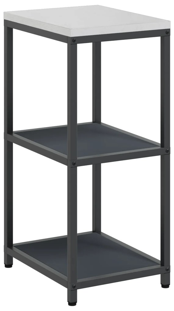 vidaXL Ράφι Αποθήκευσης Κουζίνας Ανθρακί 60 x 50 x 92 εκ. Ατσάλι