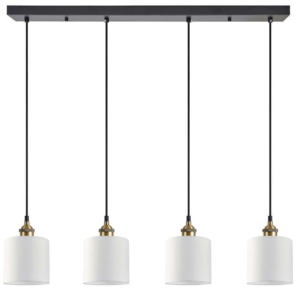 Φωτιστικό Οροφής - Ράγα Adept 77-8731 85x14x300cm 4xE27 60W Multi-White Homelighting