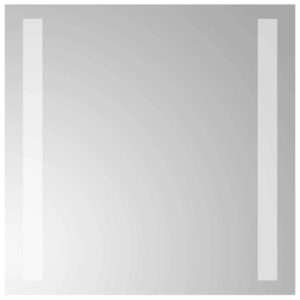 vidaXL Καθρέφτης Μπάνιου με LED 30x30 εκ.