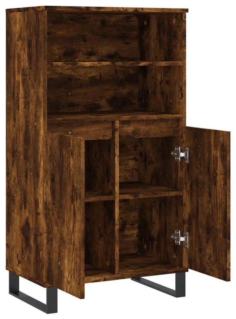 vidaXL Ντουλάπι Καπνιστή δρυς 60 x 36 x 110 εκ. από Επεξεργασμένο Ξύλο