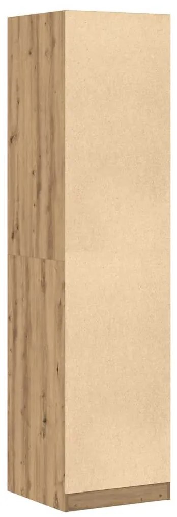 vidaXL Ντουλάπα Τεχνίτης Δρυς 50x50x200εκ από Επεξεργασμένο Ξύλο