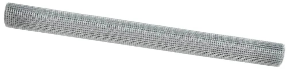 vidaXL Σιδηροπλέγμα 1.6x10 m, Γαλβανισμένος Χάλυβας