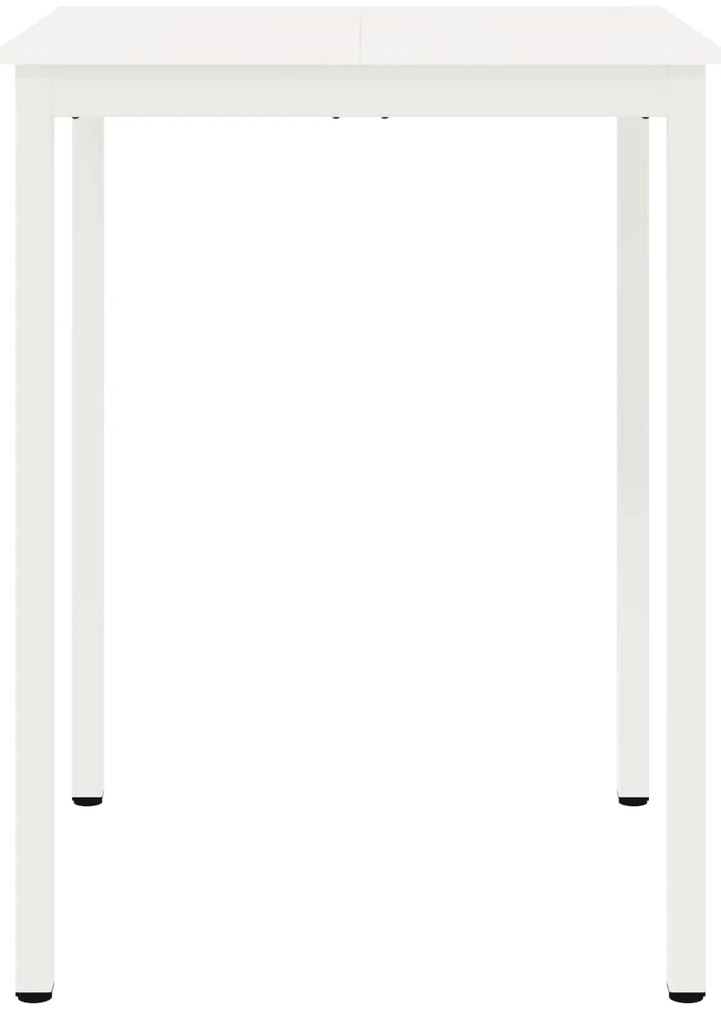 vidaXL Τραπέζι μπαρ Λευκό 110 x 55 x 105 εκ. Στερεά ξυλεία πεύκου