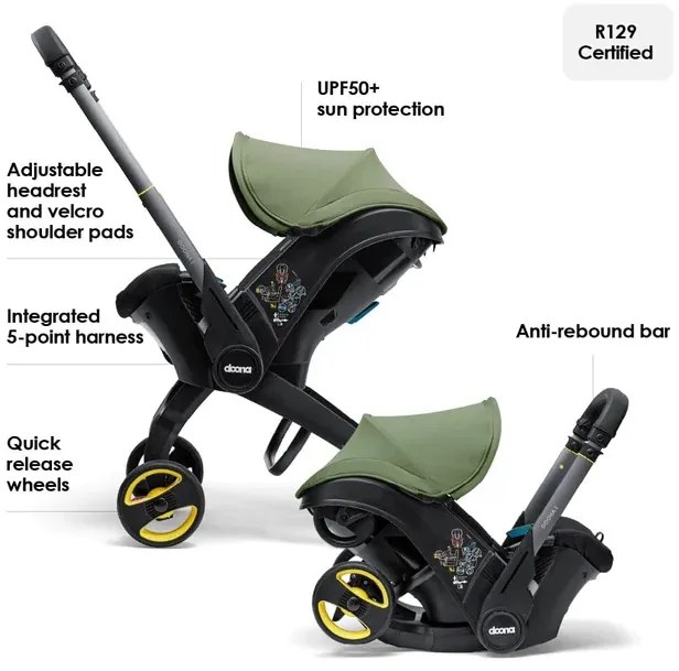 Κάθισμα Αυτοκινήτου Doona™ I i-size Desert Green