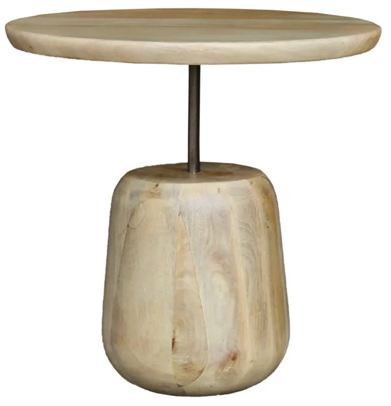 PALOMA SIDE TABLE ΦΥΣΙΚΟ 46x46xH45cm - 04-1066