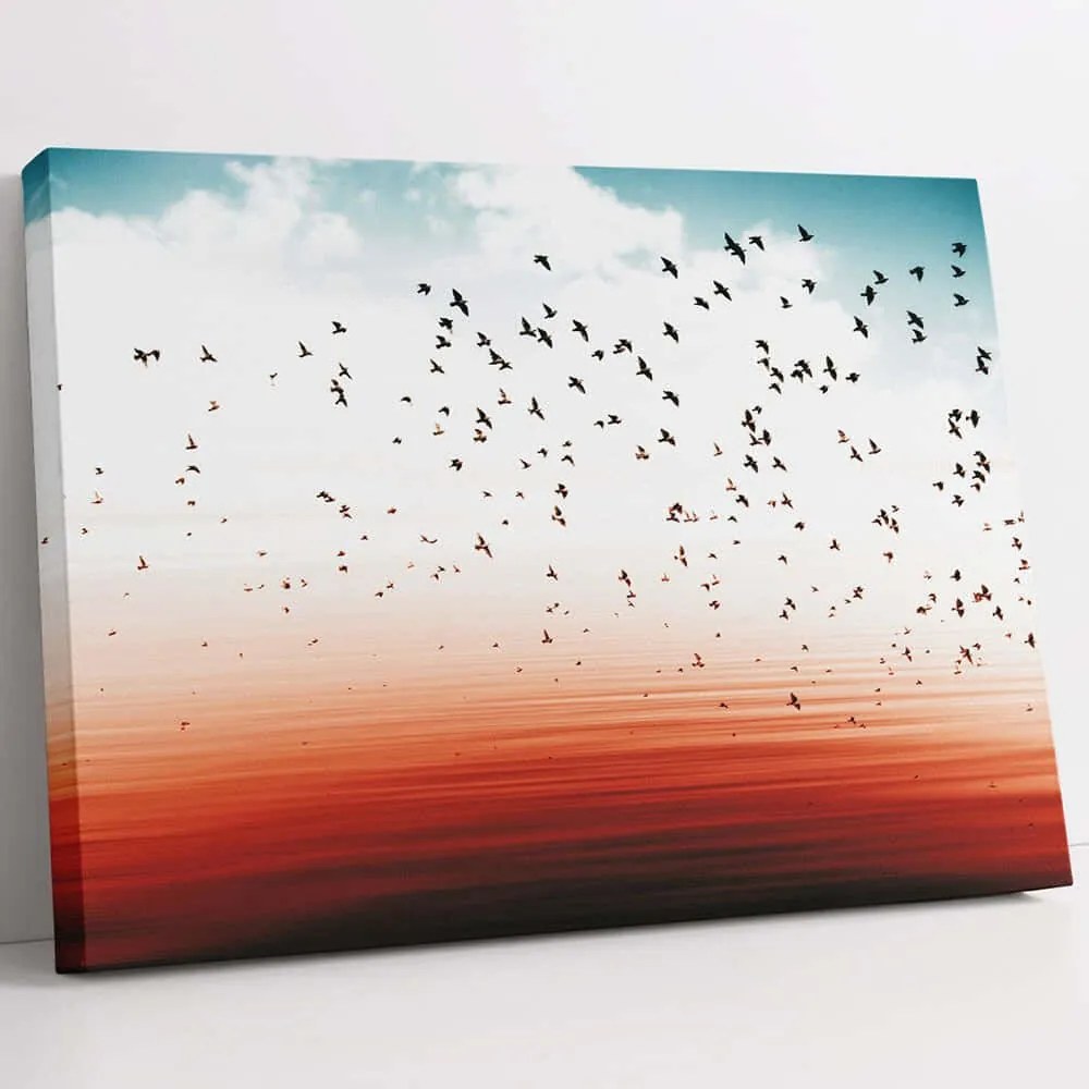Πίνακας Καμβάς 651MRT1309 70x100cm Multi Wallity Οριζόντιοι Canvas
