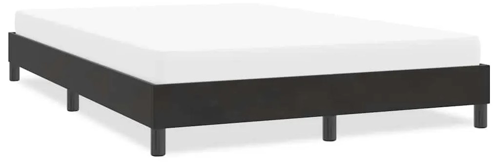 Πλαίσιο κρεβατιού χωρίς στρώμα Μαύρο 160x220 cm Ατσάλι