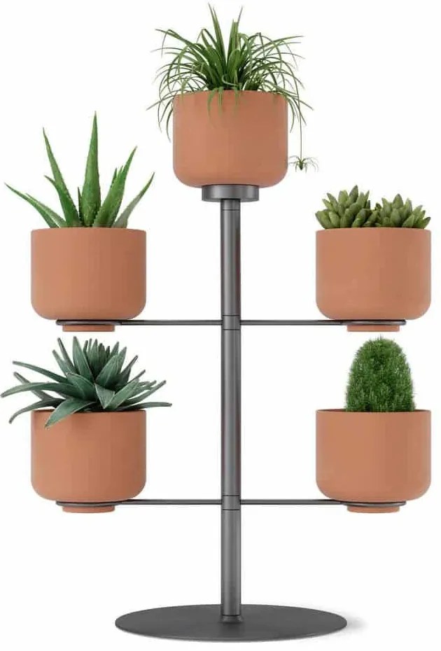 Σταντ με 5 κασπώ Umbra Terrapota planter 1015664-624