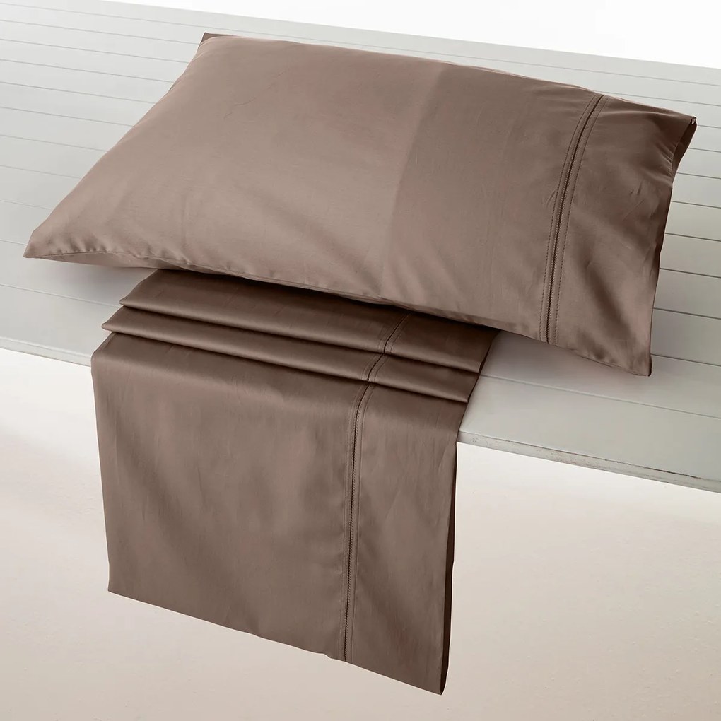 Παπλωματοθήκη King Size (Σετ 240x260) Vesta Nemesis Καφέ