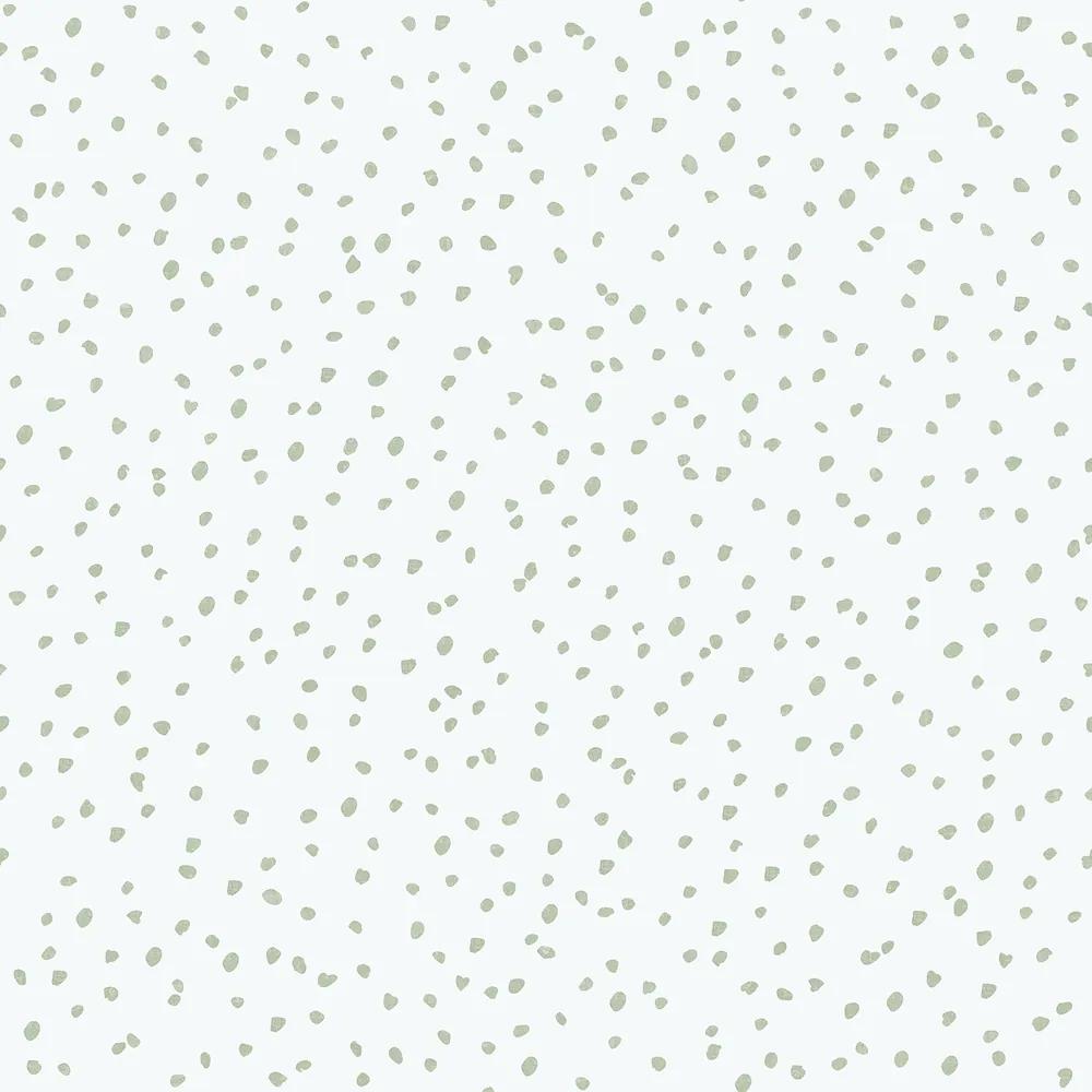 Παιδική Ταπετσαρία Τοίχου Dots L99304 Πράσινο 53 cm x 10 m