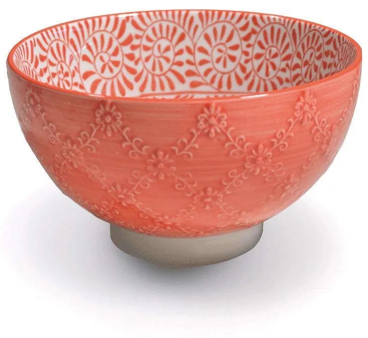 Μπωλ Δημητριακών Tue Tex TU00606 Φ15,2cm Orange Zafferano Ceramic