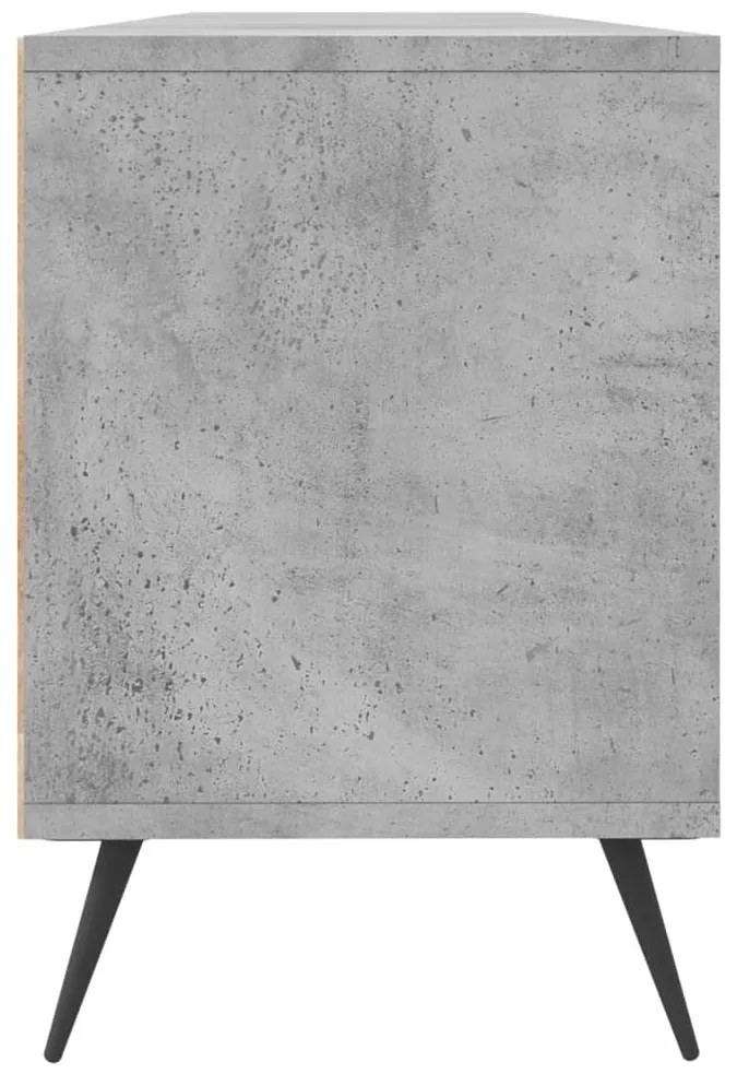 vidaXL Έπιπλο Τηλεόρασης Γκρι Σκυρ. 150x30x44,5 εκ. Επεξ. Ξύλο