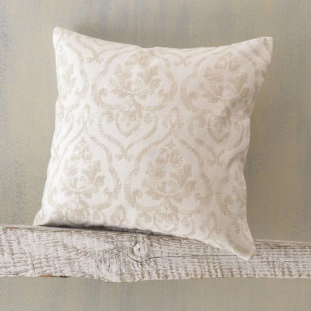 Μαξιλαροθήκη Διακοσμητική Medallion Ecru Beige Ρυθμός 40Χ40 Cotton-Polyester