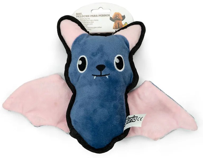 Βελούδινο Ζωάκι για Σκύλους Gloria black πολυεστέρας πολυπροπυλένιο Νυχτερίδα