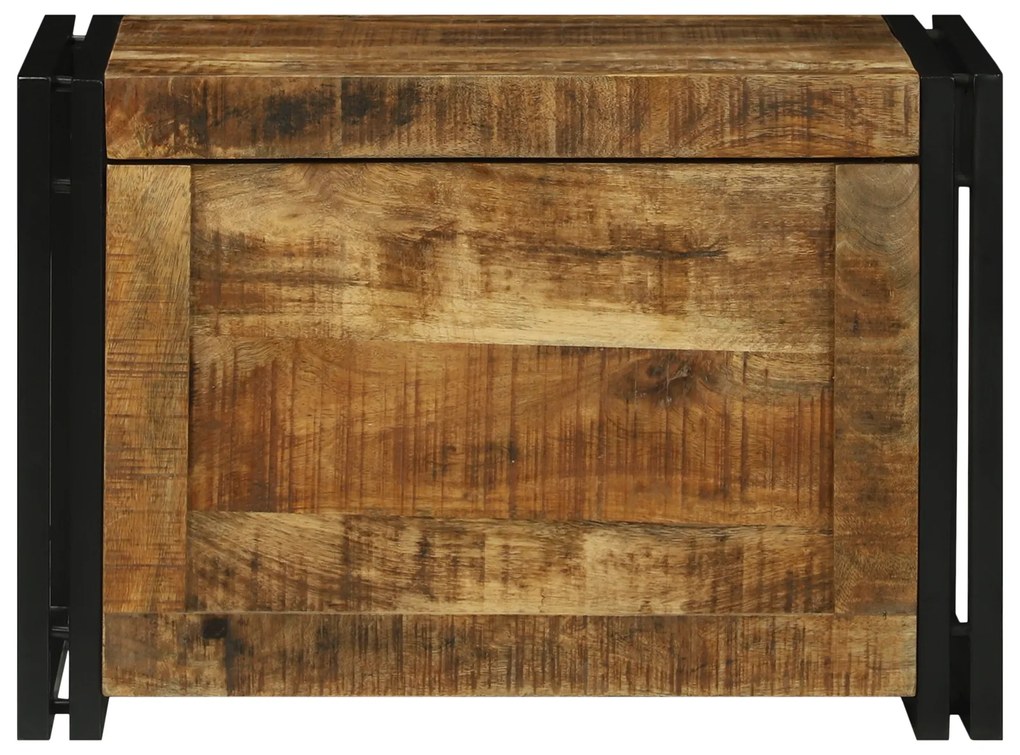 vidaXL Κουτί αποθήκευσης 60x40x41 εκ. Μασίφ τραχύ ξύλο μάνγκο