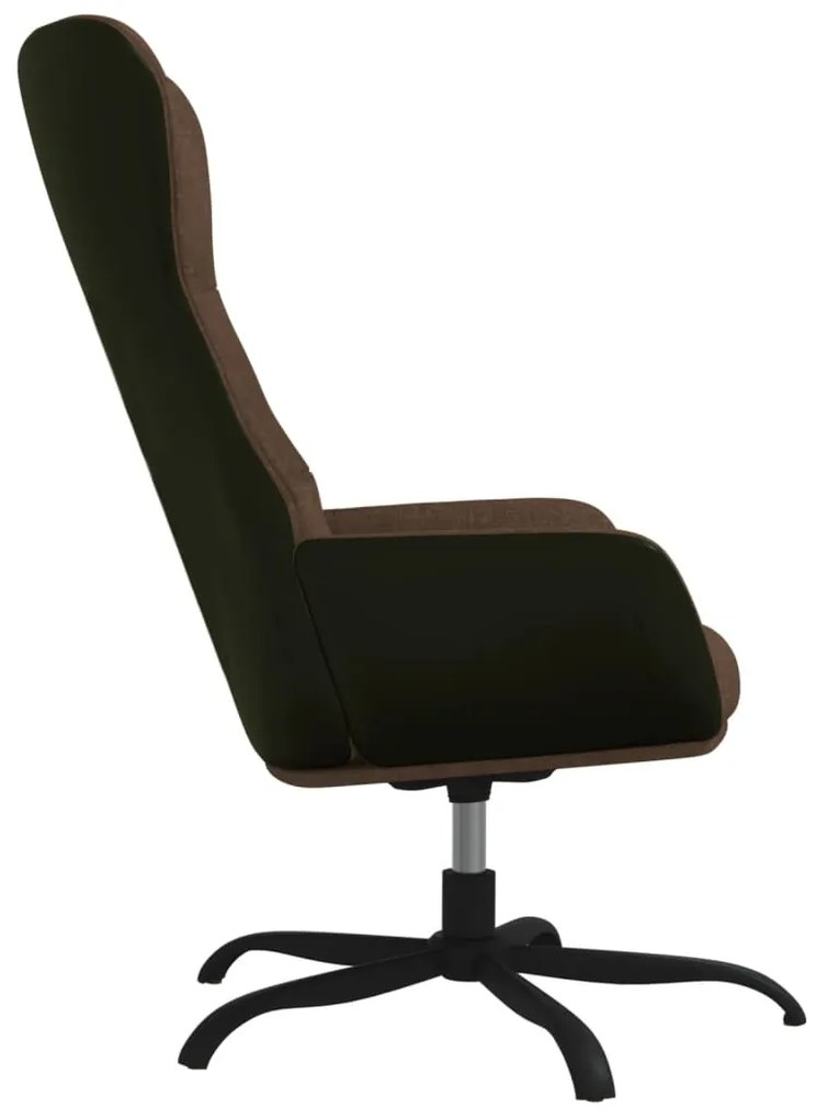 vidaXL Πολυθρόνα Relax Καφέ Υφασμάτινη