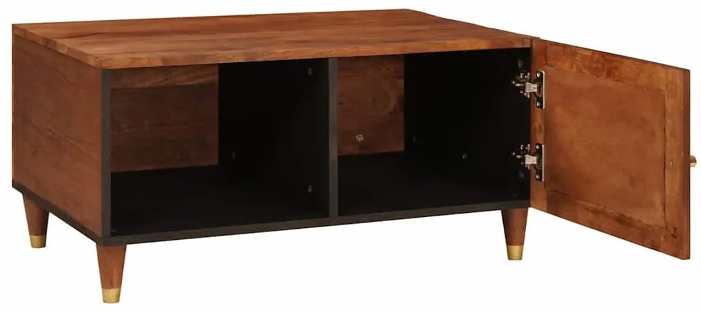 vidaXL Τραπεζάκι σαλονιού 80 x 50 x 40 cm Στερεό ξύλο μάνγκο