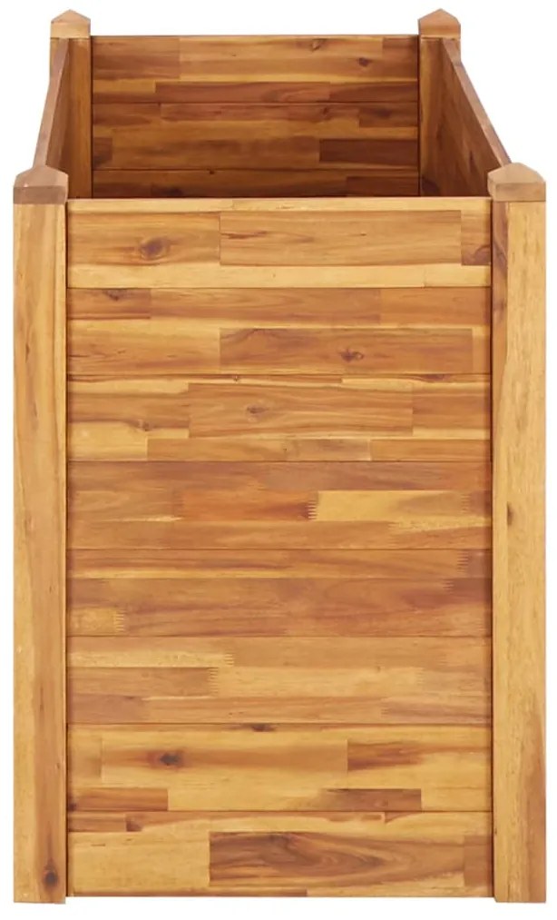 vidaXL Ζαρντινιέρα Υπερυψωμένη 110 x 60 x 84 εκ. Μασίφ Ξύλο Ακακίας