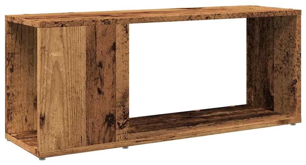 ντουλάπι τηλεόρασης  Παλιό ξύλο 80x24x32cm Κατασκευασμένο ξύλο 856732