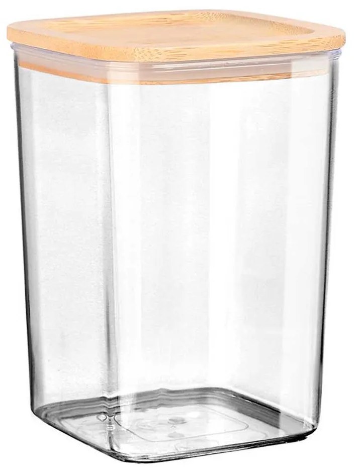 Δοχείο Αποθήκευσης 800ml Με Αεροστεγές Κλείσιμο Estia Bamboo Essentials 01-24260