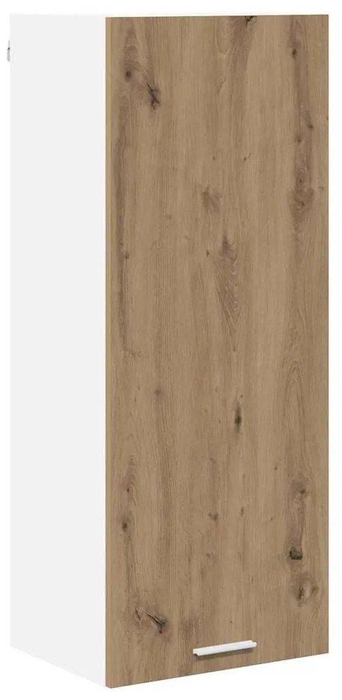 vidaXL Κρεμαστό ντουλάπι με αποθήκευση Artisan Oak 40 x 31 x 100 εκ.
