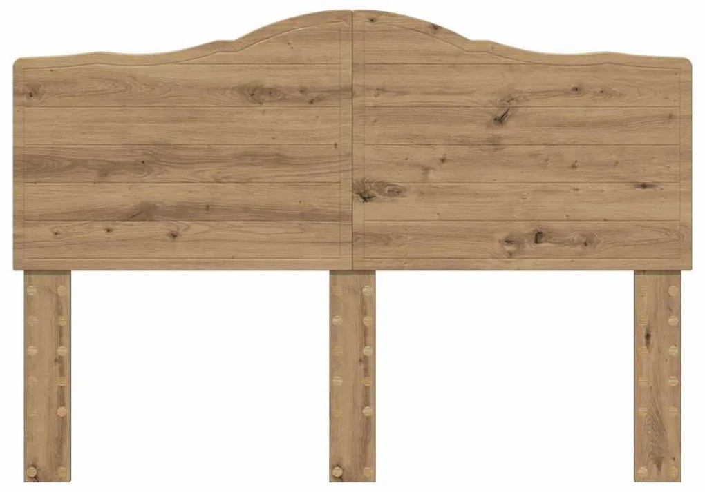 vidaXL Κεφαλάρι με κεφαλάρι Artisan Oak 150 cm Επεξεργασμένο ξύλο