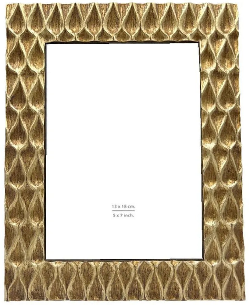 Κορνίζα Deneb 031141 13x18cm Gold Γυαλί,Polyresin