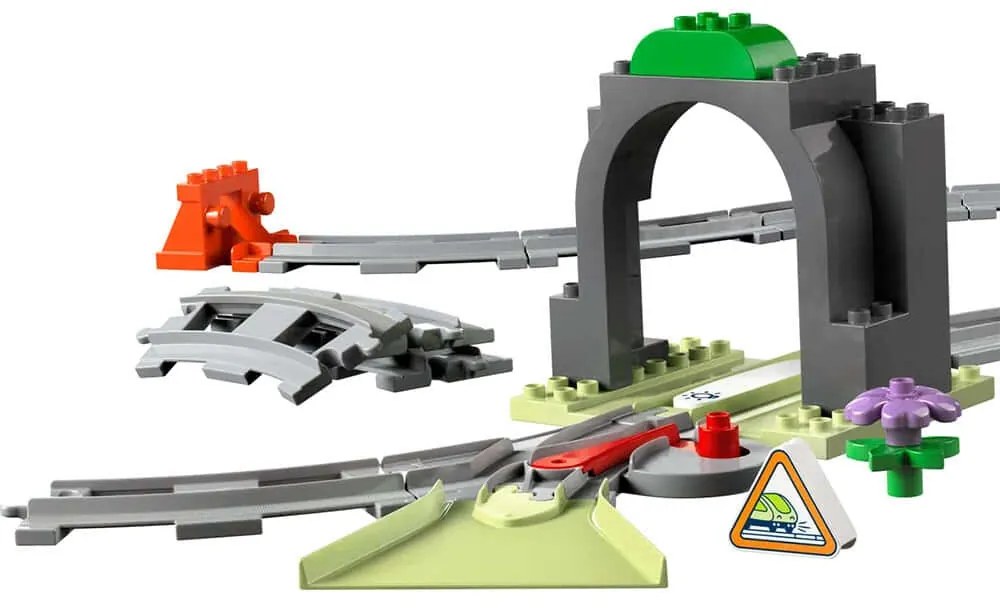 Duplo® Town: Σετ Επέκτασης Με Σήραγγα Και Γραμμές Τρένου 10425 2 Ετών+ 20 Κομμάτια Multi Lego