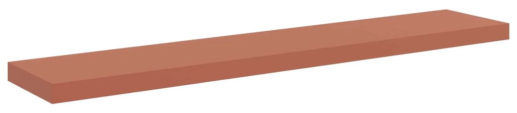 vidaXL Ράφι Τοίχου 2 pcs Κόκκινο 120 x 23,5 x 4 εκ Επεξεργασμένο ξύλο