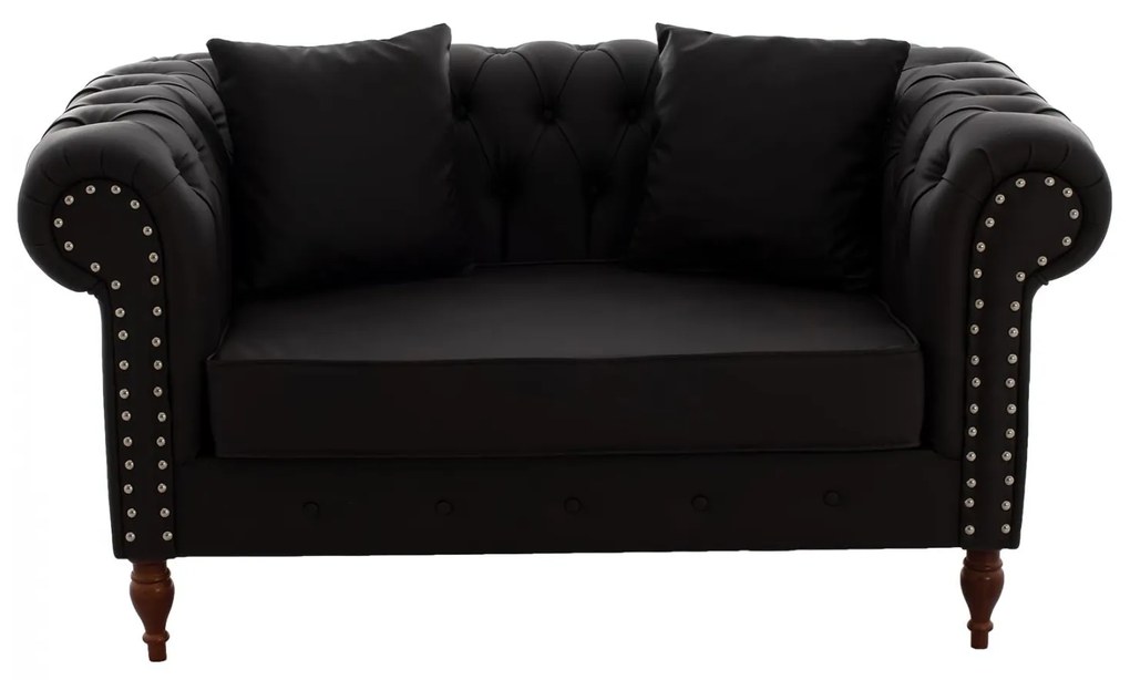 ΚΑΝΑΠΕΣ 2ΘΕΣΙΟΣ Τ. CHESTERFIELD CIELLE ΣΕ ΧΡΩΜΑ ΚΑΦΕ  152x85x80 εκ.