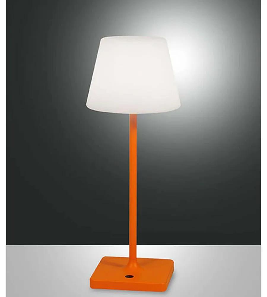 Φωτιστικό Επιτραπέζιο Adam 3701-30-170 2,5W Led Touch dimmer Φ15cm 38,5cm Orange La Mia Luce