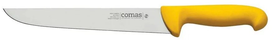 Μαχαίρι Κρεοπωλείου Carbon PROF.10123-30cm/YELLOW - Comas