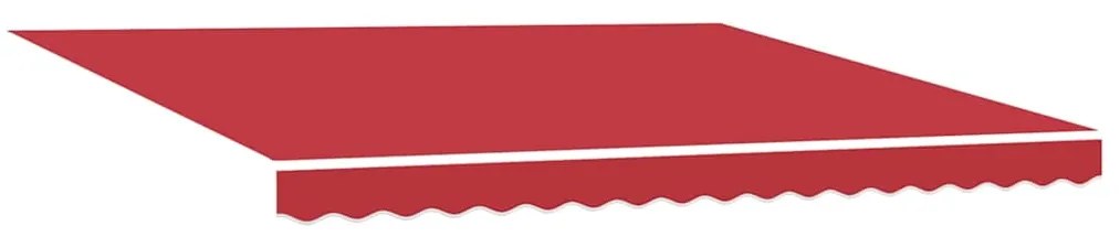 vidaXL Ύφασμα Ομπρέλας με Κόκκινο 400 x 300 εκ Πολυεστέρας