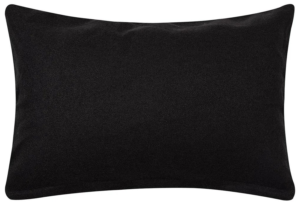 Διακοσμητική Μαξιλαροθήκη (30x50) Silk Fashion A803 Μαύρο