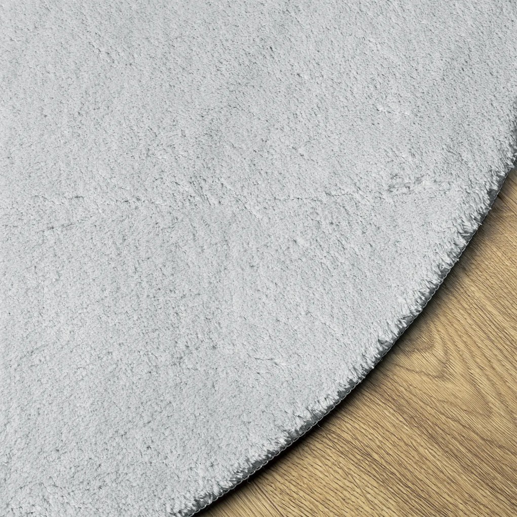 vidaXL Χαλί "HUARTE" Γκρι 160x230 εκ. Ωοειδές