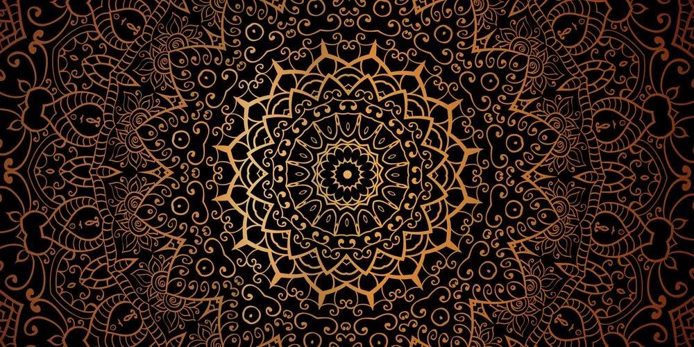 Εικόνα vintage Mandala σε ινδικό στυλ - 100x50