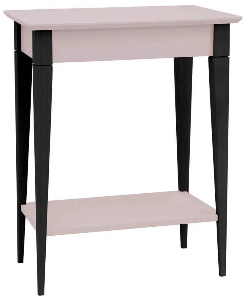 Κονσόλα Mimo S MIMOCSBL9 65x35x74cm Pink-Black Mdf,Ξύλο