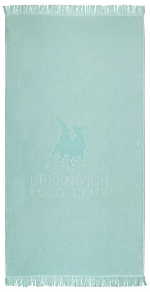 Πετσέτα Θαλάσσης 3623 Mint Greenwich Polo Club Θαλάσσης 90x190cm 100% Cotton